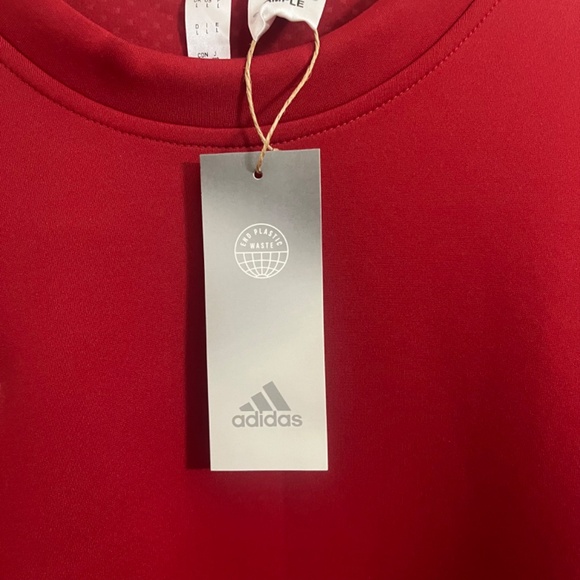 ADIDAS PERFORMANCE Athletic Sweatshirt 'Entrada 22' in Fire Red - Picture 4 of 4
